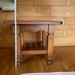 アメリカン家具風★コンパクトテーブルの画像