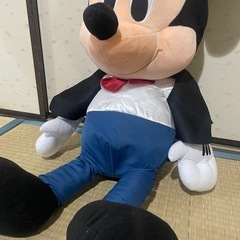 BIGミッキーのぬいぐるみ  ※5月11日まで限定値下げ