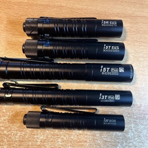 Olight EOS シリーズ 5本