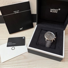 Montblanc 高級時計 箱、保証書付きで状態良好