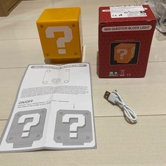 インテリアに　ハテナブロックの画像