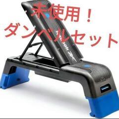 Reebok トレーニングベンチ 調整可能 ダンベル8キロと5キ...