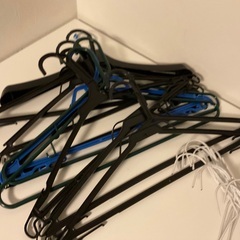 【ハンガー20本セット】プラスチック×10本／ワイヤー×10本の画像