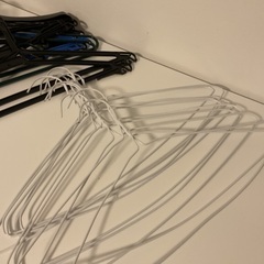 【ハンガー20本セット】プラスチック×10本／ワイヤー×10本