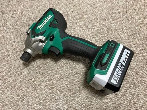 【中古】マキタ　14.4V　充電式インパクトドライバ MTD001DSX【おまけ付き】