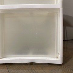 ニトリ　プラスチック4段の画像