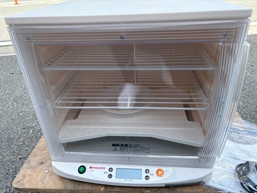 ■①中古品 日本ニーダ PF102 洗えてたためる発酵器 2021年製 ホームベーカリー 作問題なし パン■