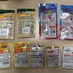 キャットフード　各種の画像