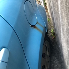 トヨタアクア故障車の画像