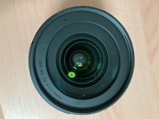 ⭐️Eマウント用カメラレンズSIGMA 16mm F1.4 DC DN contemporary 動作確認済み 外箱あり ミラーレス一