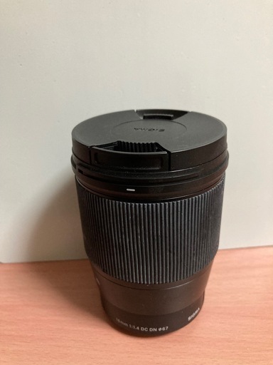 ⭐️Eマウント用カメラレンズSIGMA 16mm F1.4 DC DN contemporary 動作確認済み 外箱あり ミラーレス一眼レフカメラ APS-C⭐️