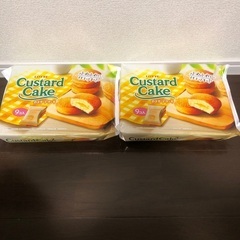 ロッテ　カスタードケーキ　９個入り　2個
