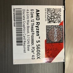 【美品】CPU　Ryzen5 5600Xの画像