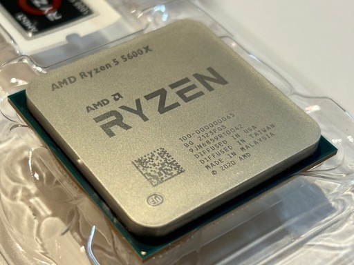 【美品】CPU　Ryzen5 5600X