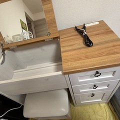 受け渡し決定★鏡台 ドレッサー 化粧台 の画像