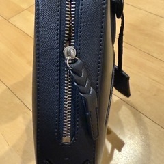 本革鞄 レザーハンドバッグ ゼブー牛革 角シボ型押しの画像
