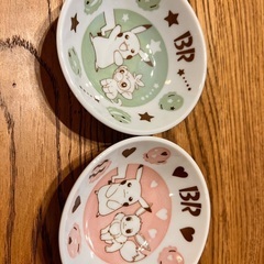 ムーミン皿　ポケモン小皿の画像