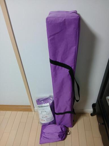 ワンアクションタープテントパープル美品 (ゆず) 伏屋のその他の