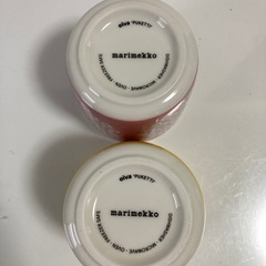 marimekko マリメッコ　プケッティ　ラテマグ２個セットの画像