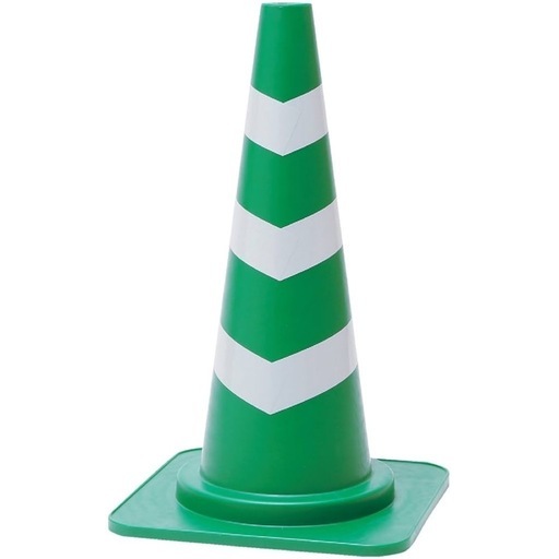 カラーコーン緑 40φ 20本セット