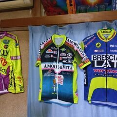 メンズ　サイクリングジャージ　サイクリングウェア　3枚セット　サイズМ