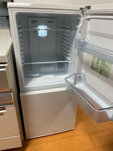 冷蔵庫2021年製 コレクション SHARP SJ-D156-W ホワイト冷蔵庫 2021年