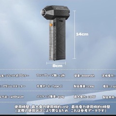 新品未使用品　ブロワー　エアダスター　超強力　ジェットブロワー　小型ブロワーの画像