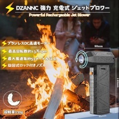 新品未使用品　ブロワー　エアダスター　超強力　ジェットブロワー　小型ブロワーの画像