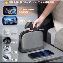 新品未使用品　ブロワー　エアダスター　超強力　ジェットブロワー　小型ブロワーの画像
