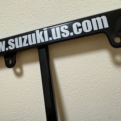 美品 スズキ ナンバーフレーム ジムニー ハスラー エブリイ キャリイ などの画像