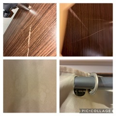 クローゼット　ワードローブ　伸縮　幅130～200cm　カーテン付の画像