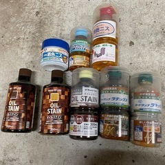 決まりました！木工系塗料まとめて