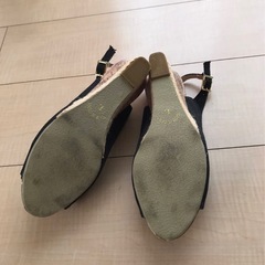 黒のサンダルL（23センチ）の画像