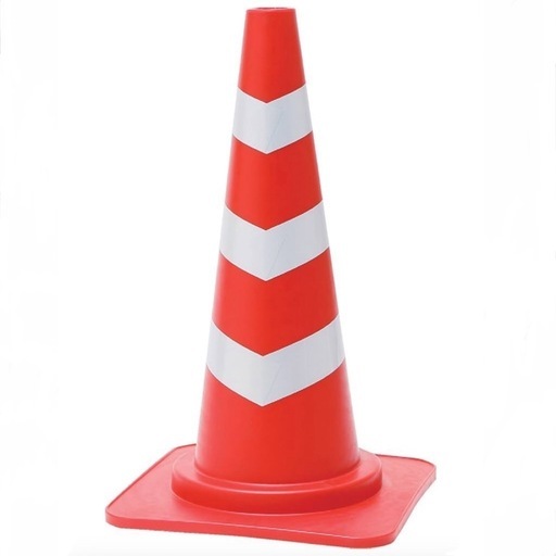 カラーコーン赤 40φ 20本セット
