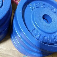 トレーニンググッズ　ダンベル2個(可変式)＋ハンドグリップ 2個　の画像