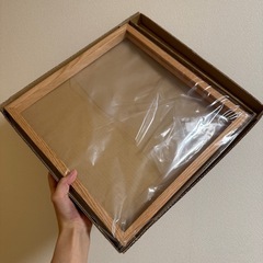 DENTO (デント) | レコードフレーム (oak) | 国産無垢ウッドフレーム LPフレーム 額縁 オークの画像