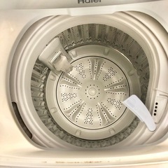 【決定】洗濯機 5.5kg　Haier（ハイアール）の画像