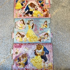 パズル　美少と野獣　3個セット
