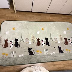 可愛いねこカーペット