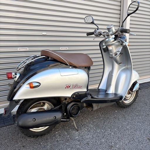 4013.お洒落カッコいい　ビーノクラシック　バッテリー、シート、ミラー新品　千葉県柏市　即日配送、自走引き取りも可能