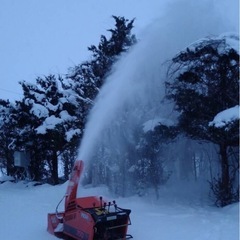 フジイ除雪機　ＦＳＲ７５０Ｒ　部品取り　ドタキャンの為再募集の画像