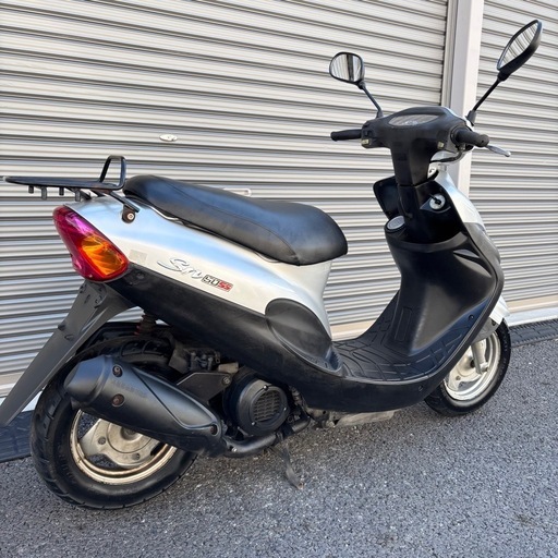 4015.激速　スーナー50ss リミッターなし　バッテリー、しー、ミラー新品　千葉県柏市　即日配送、自走引き取りも可能