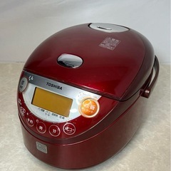 TOSHIBA 東芝 炊飯器 RC-6XE レッド