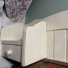 シェルフ　アンティーク　本棚の画像