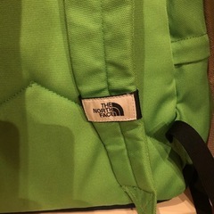 THE NORTH FACE 緑 ネイビー リュック21Lの画像