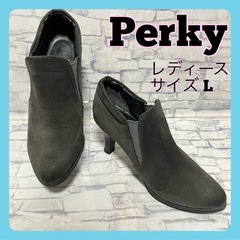 【Perky】 レディース スウェード シューズ サイズL