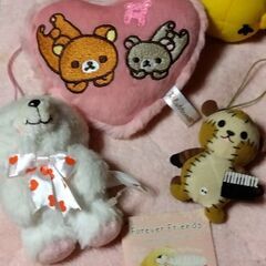 ぬいぐるみキーホルダー中古新品