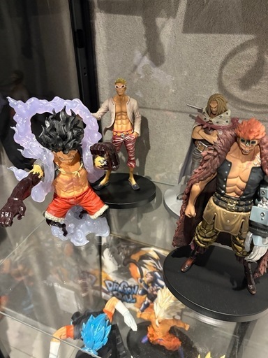 ワンピース、ドラゴンボールフィギュアセット