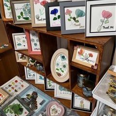 シーグラスアート販売会