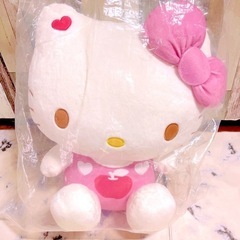 ハローキティ ぬいぐるみ 50周年 anniversary1番くじ の画像